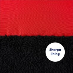 Frisco Medium Weight Retro Colorblock Mixed Media Dog & Cat Coat -Meow Meals 719462 PT5. AC SS1800 V1692194570