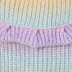 Frisco Rainbow Dog & Cat Sweater Dress -Meow Meals 720934 PT5. AC SS1800 V1692977095