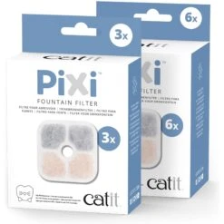 Catit Pixi Cartridge Cat Fountain Filter 7 Catit Pixi Cartridge Cat Fountain Filter -Meow Meals 727646 PT2. AC SS1800 V1669829080
