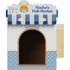 Made By Nacho Nacho's Fish Market Cat Toy, Multi-colored -Meow Meals 733710 PT2. AC SS1800 V1670438344