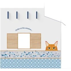 Made By Nacho Nacho's Fish Market Cat Toy, Multi-colored -Meow Meals 733710 PT3. AC SS1800 V1670434188