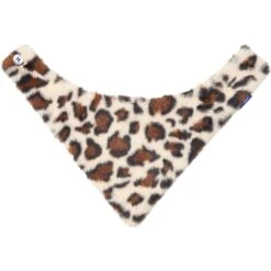 Frisco Leopard Faux Fur Dog & Cat Bandana -Meow Meals 733894 PT3. AC SS1800 V1692375982