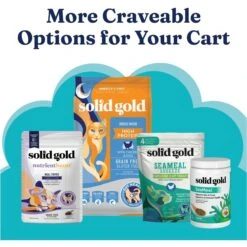 Solid Gold Nature's Harmony Chicken & Mackerel Recipe In Gravy Grain-Free Wet Cat Food, 2.8-oz Can, 24 Count -Meow Meals 739174 PT6. AC SS1800 V1673628878