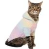 Frisco Soft Multi Stripe Ombre Dog & Cat Hooded Sweater -Meow Meals 742838 MAIN. AC SS1800 V1692380301
