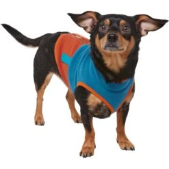 Frisco Light Weight Utility Colorblock Fleece Dog & Cat Vest -Meow Meals 743030 PT2. AC SS1800 V1703194385