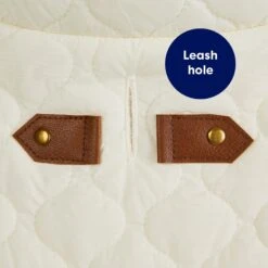 Frisco Medium Weight Quilted Ruffle Tiered Dog & Cat Dress -Meow Meals 744262 PT6. AC SS1800 V1692215288