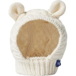Frisco Polar Bear Sweater Knit Dog & Cat Hat -Meow Meals 745742 PT3. AC SS1800 V1694793759