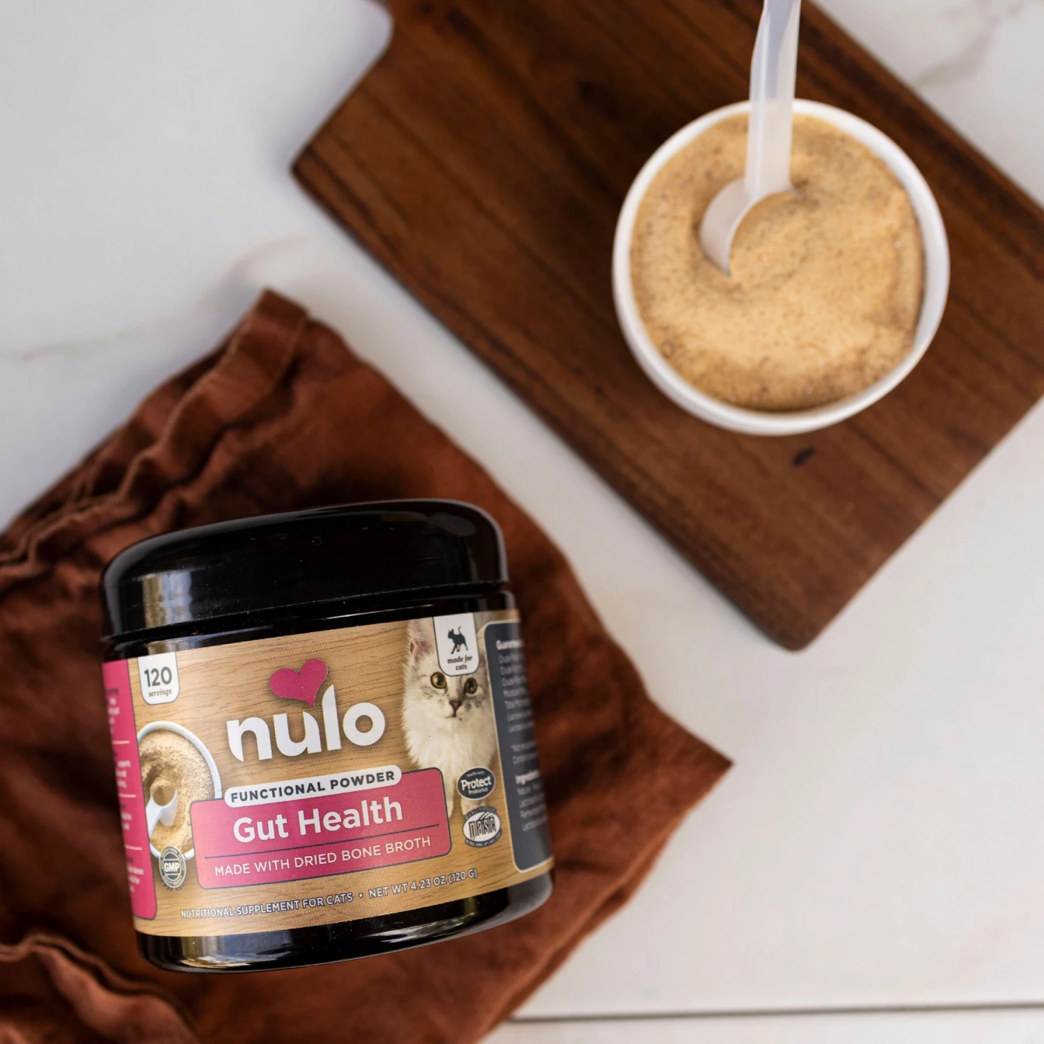 Nulo Functional Gut Health Powder Supplement For Cats, 4.23-oz 5 Nulo Functional Gut Health Powder Supplement For Cats, 4.23-oz - Image 3