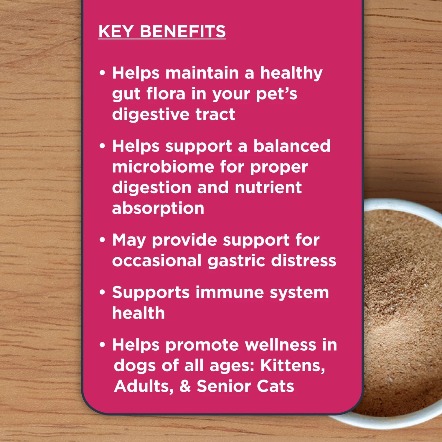Nulo Functional Gut Health Powder Supplement For Cats, 4.23-oz 6 Nulo Functional Gut Health Powder Supplement For Cats, 4.23-oz - Image 4