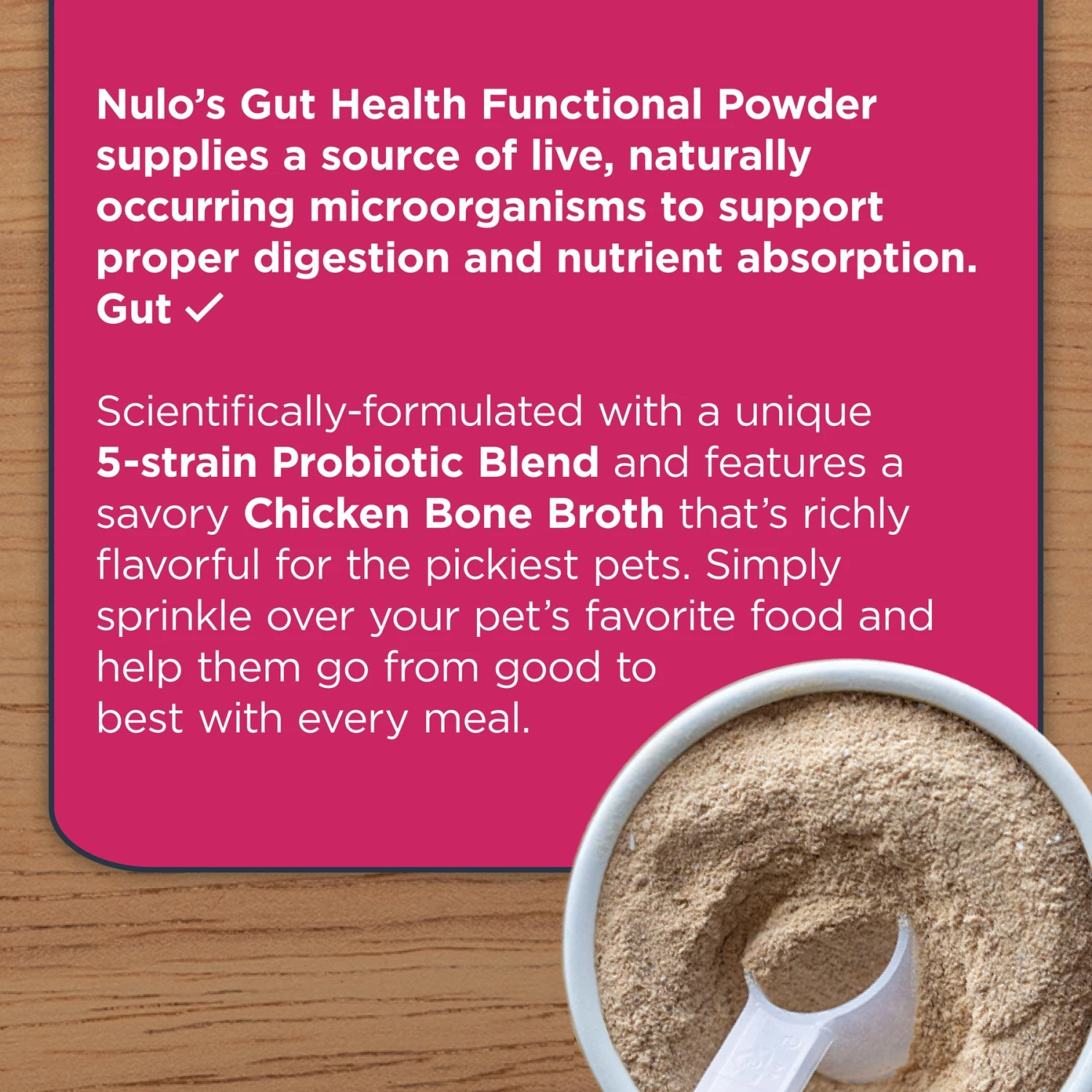 Nulo Functional Gut Health Powder Supplement For Cats, 4.23-oz 9 Nulo Functional Gut Health Powder Supplement For Cats, 4.23-oz - Image 7