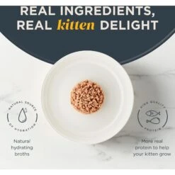 Reveal Natural Limited Ingredient Grain-Free Chicken & Tuna In Broth Variety Pack Wet Kitten Food, 2.47-oz, Case Of 8 12 Reveal Natural Limited Ingredient Grain-Free Chicken & Tuna In Broth Variety Pack Wet Kitten Food, 2.47-oz, Case Of 8 -Meow Meals 752510 PT3. AC SS1800 V1674070877