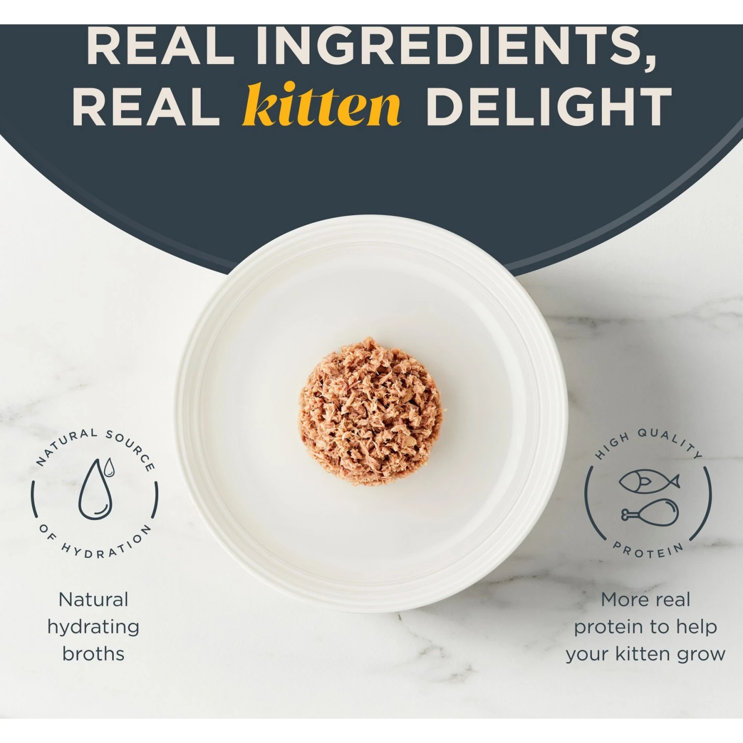 Reveal Natural Limited Ingredient Grain-Free Chicken & Tuna In Broth Variety Pack Wet Kitten Food, 2.47-oz, Case Of 8 6 Reveal Natural Limited Ingredient Grain-Free Chicken & Tuna In Broth Variety Pack Wet Kitten Food, 2.47-oz, Case Of 8 - Image 4