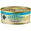 Blue Buffalo Freedom Indoor Adult Fish Recipe Grain-Free Canned Cat Food -Meow Meals 75598 MAIN. AC SS1800 V1585083448