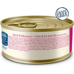 Blue Buffalo Wilderness Kitten Salmon Grain-Free Canned Cat Food -Meow Meals 75637 PT1. AC SS1800 V1646794301