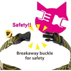 Necoichi Bandana Cat Collar With Air Tag Pocket, One Size -Meow Meals 759454 PT3. AC SS1800 V1682709787