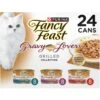 Fancy Feast Gravy Lovers Poultry & Beef Feast Variety Pack Canned Cat Food -Meow Meals 75978 MAIN. AC SS1800 V1690484471