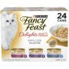 Fancy Feast Delights With Cheddar Grilled Variety Pack Canned Cat Food -Meow Meals 75992 MAIN. AC SS1800 V1693927886