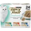 Fancy Feast Classic Seafood Feast Variety Pack Canned Cat Food -Meow Meals 76047 MAIN. AC SS1800 V1695499612