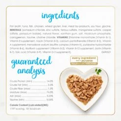 Fancy Feast Flaked Tuna Feast Wet Cat Food -Meow Meals 76059 PT6. AC SS1800 V1694027724