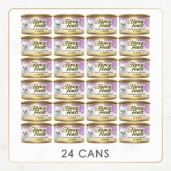 Fancy Feast Flaked Tuna & Mackerel Feast Wet Cat Food -Meow Meals 76061 PT2. AC SS1800 V1700170158