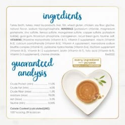 Fancy Feast Chunky Turkey Feast Wet Cat Food -Meow Meals 76067 PT6. AC SS1800 V1694027467