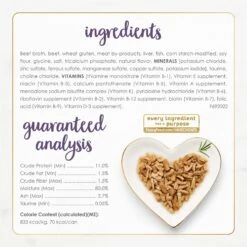 Fancy Feast Grilled Beef Feast In Gravy Canned Cat Food -Meow Meals 76069 PT6. AC SS1800 V1683817898