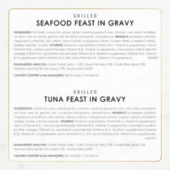 Fancy Feast Grilled Seafood Feast Variety Pack Canned Cat Food -Meow Meals 76096 PT4. AC SS1800 V1688060001