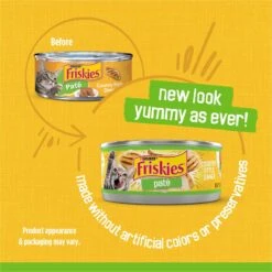 Friskies Pate Country Style Dinner Canned Cat Food -Meow Meals 76181 PT2. AC SS1800 V1700156415