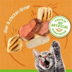 Friskies Classic Pate Liver & Chicken Dinner Canned Cat Food -Meow Meals 76184 PT3. AC SS1800 V1700162252