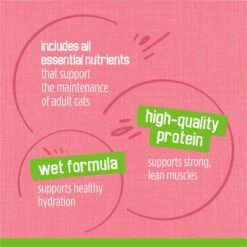 Friskies Pate Salmon Dinner Canned Cat Food -Meow Meals 76196 PT6. AC SS1800 V1700157297