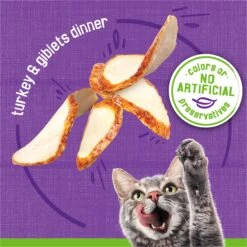 Friskies Classic Pate Turkey & Giblets Dinner Canned Cat Food -Meow Meals 76202 PT3. AC SS1800 V1700157626