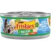 Friskies Indoor Flaked Ocean Whitefish Dinner Canned Cat Food -Meow Meals 76322 MAIN. AC SS1800 V1700160019