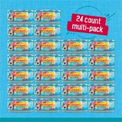 Friskies Tasty Treasures With Ocean Fish & Tuna & Scallop Flavor Wet Cat Food. 5.5-oz Can -Meow Meals 76346 PT2. AC SS1800 V1700157971