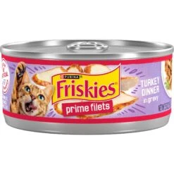 Friskies Prime Filets Turkey Dinner In Gravy Canned Cat Food