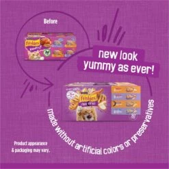 Friskies Poultry Variety Pack Canned Cat Food -Meow Meals 76426 PT1. AC SS1800 V1700158519