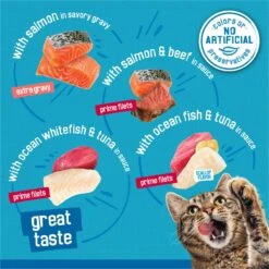 Friskies Fish-A-Licious Variety Pack Canned Cat Food -Meow Meals 76430 PT1. AC SS1800 V1699368561