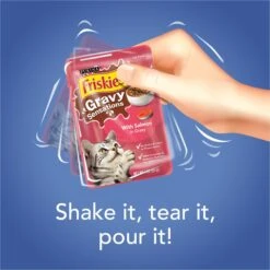 Friskies Gravy Sensations Seafood Favorites Wet Cat Food Pouches -Meow Meals 76513 PT5. AC SS1800 V1700157409