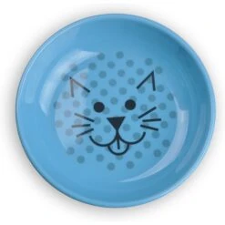 Van Ness Ecoware Non-Skid Cat Dish, Blue -Meow Meals 81501 PT6. AC SS1800 V1628558502