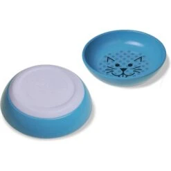 Van Ness Ecoware Non-Skid Cat Dish, Blue -Meow Meals 81501 PT7. AC SS1800 V1628558211