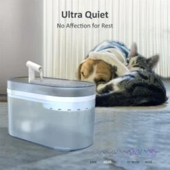 PATPET WF05 Automatic Dog & Cat Water Fountain, Blue 10 PATPET WF05 Automatic Dog & Cat Water Fountain, Blue -Meow Meals 821830 PT3. AC SS1800 V1681238278