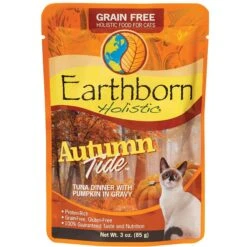 Earthborn Holistic Autumn Tide Tuna Dinner With Pumpkin In Gravy Grain-Free Cat Food + 2 Items -Meow Meals 822558 PT4. AC SS1800 V1680643394