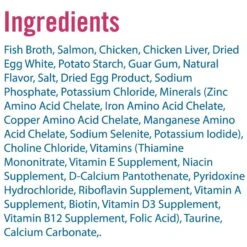 Chicken Soup For The Soul Salmon Dinner In Gravy Recipe Shreds Wet Cat Food, 5.5oz Can, Case Of 24 8 Chicken Soup For The Soul Salmon Dinner In Gravy Recipe Shreds Wet Cat Food, 5.5oz Can, Case Of 24 -Meow Meals 823758 PT1. AC SS1800 V1680888526