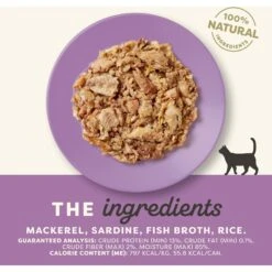 Applaws Limited Ingredient Mackerel & Sardine In Broth Canned Wet Cat Food -Meow Meals 836230 PT2. AC SS1800 V1685464091