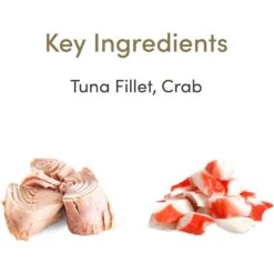 Applaws Tuna Fillet With Crab Recipe In Gravy Limited Ingredient Cat Food Pots, 2.12-oz Pot, Case Of 18 -Meow Meals 836374 PT2. AC SS1800 V1685490263