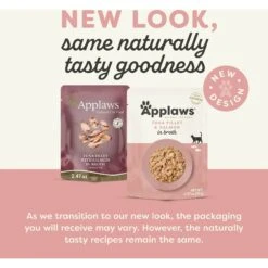Applaws Tuna With Salmon In Broth Limited Ingredient Wet Cat Food, 2.47-oz Pouch, Case Of 12 -Meow Meals 836470 PT1. AC SS1800 V1685525098