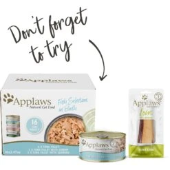 Applaws Tuna With Seabream In Broth Limited Ingredient Wet Cat Food, 5.3-oz Pouch, Case Of 12 -Meow Meals 836566 PT5. AC SS1800 V1685464096