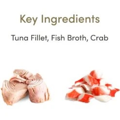 Applaws Tuna With Crab In Broth Limited Ingredient Wet Cat Food, 5.3-oz Pouch, Case Of 12 -Meow Meals 836598 PT2. AC SS1800 V1685525159