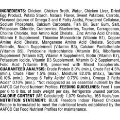 Blue Buffalo Freedom Indoor Flaked Chicken Recipe Grain-Free Canned Cat Food -Meow Meals 84173 PT2. AC SS1800 V1585084667