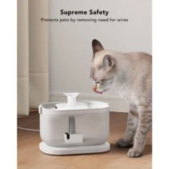 Petlibro Dockstream Wireless Pump Cat Water Fountain -Meow Meals 842438 PT2. AC SS1800 V1684348245