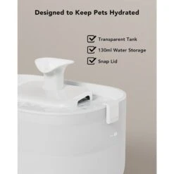 Petlibro Dockstream Wireless Pump Cat Water Fountain -Meow Meals 842438 PT7. AC SS1800 V1684349032